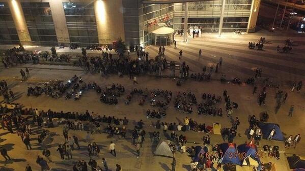 Durarak diren gezi yazmislar eskişehir'de #direngezi