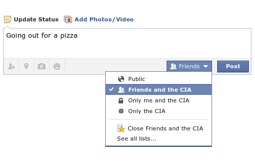 Fb and the cia