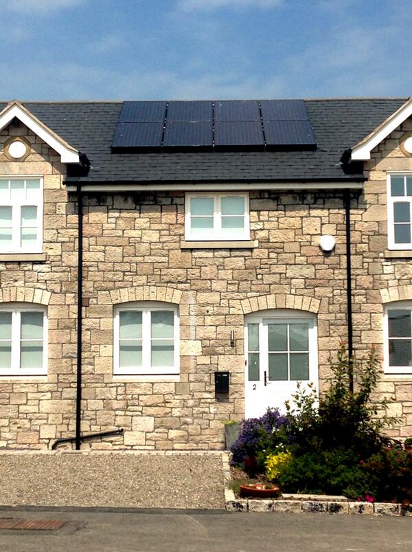All-Black 1.8kW Solar PV System installed #SolarPV #ValeEnergy