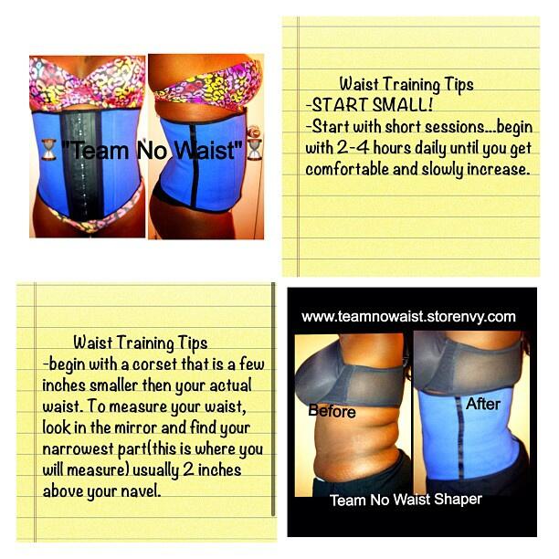 TEAM NO WAIST on Twitter "Waist Training Tips...get that hour glass