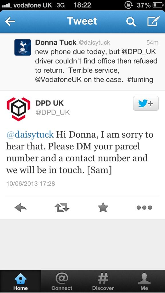 KeithTheGooner's tweet image. @Bondgirlie007 @OfficialConway @DPD_UK On the plus side, they upset this Spurs person!

#BoycottDPD #TeamEmily