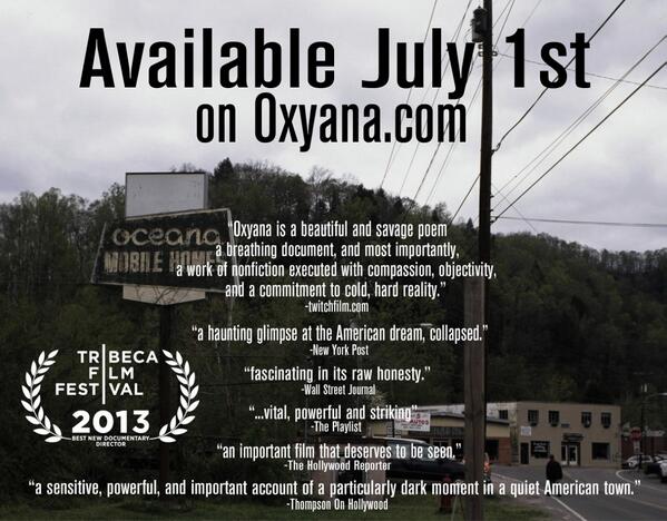 Oxyana will be released via Oxyana.com on July 1st. Please help spread the word. #oxyana #DIY