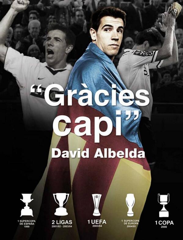 sergio8kmp's tweet photo. Gracias @dalbelda #sempreAMUNT  #eterno6 http://t.co/phuuDblXZZ