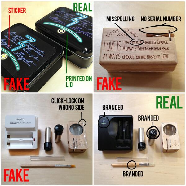 Be on the lookout for Chinese knockoff Launch Boxes that are showing up. Use this guide to know what to look for: