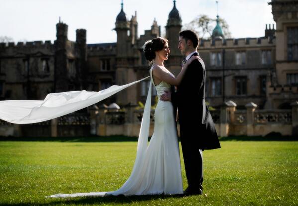 Our real #Bride Juliet with Husband Chris wearing Vivienne <a href="/CircaBrides/">Circa Brides</a> circabrides.com/vivienne-30s-v…