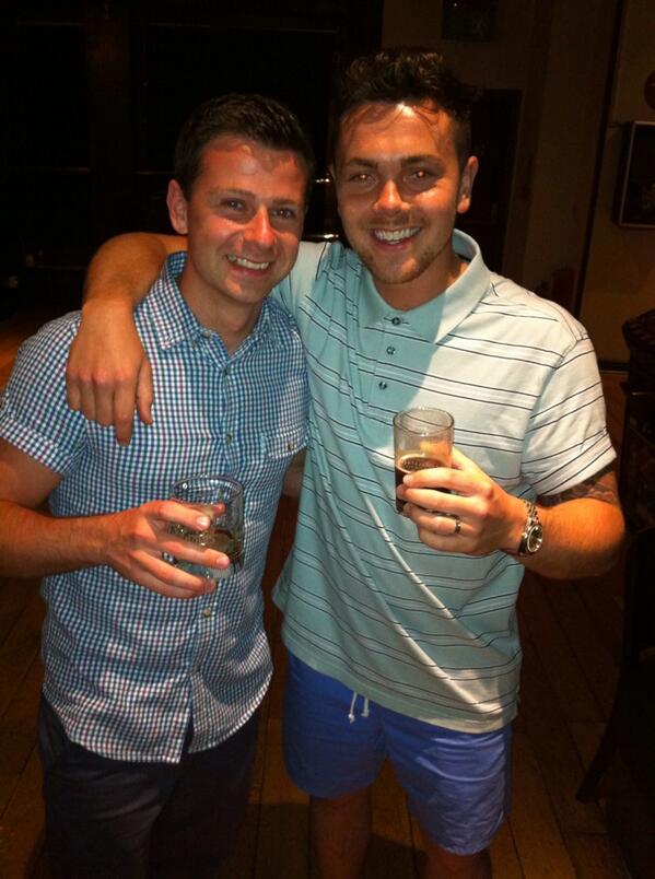 ray_anders's tweet image. #boys #lads #weekend #oldfriends #newtricks #up7quid #down30 #bromance @therealRayQuinn