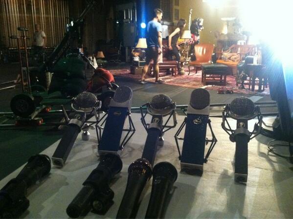 BlueMicrophones's tweet photo. #BluePro RT @nickyvictim: @BlueMicrophones about to record the bouncing souls with Chris fox Nice!!! http://t.co/oQtns2WLjD