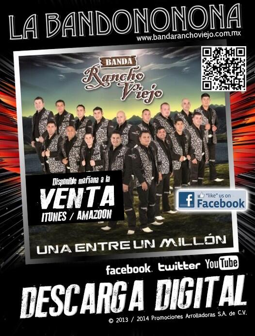 b_ranchoviejo's tweet photo. TE GUSTA LA MÚSICA DE LA RANCHO VIEJOOO ?? pues a darle RT  y Quelehace !!! http://t.co/XeHk4n9Dsx