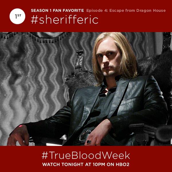 TrueBloodHBO's tweet photo. Counting down your favorite #TrueBlood eps: #TrueBloodWeek begins on @HBO 2 with the #SheriffEric Season 1 episode: http://t.co/1CvkgscyyB