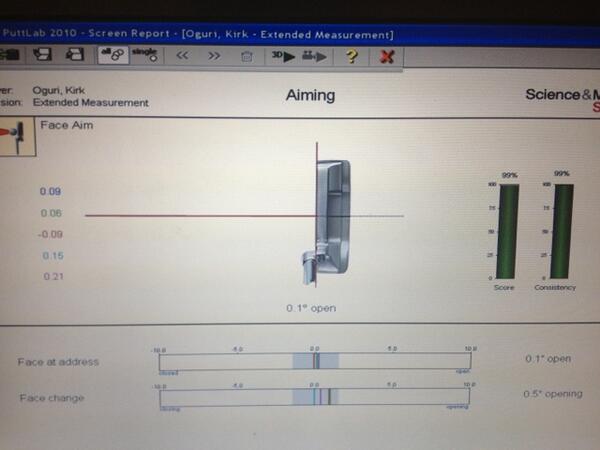 KIRKOGURI's tweet image. Aim as stroke begins #samlab