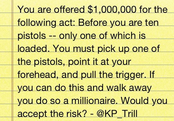 amarie83xoxo's tweet image. Hell no RT @KP_Trill: #FollowerQuestion » http://t.co/OPsZQG70CU”