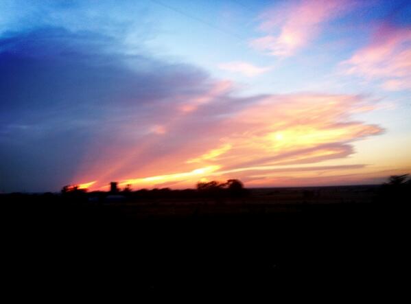 Grrtt_Sill's tweet photo. Perfect start to the western Oklahoma back roads http://t.co/QwiaFiwDzL