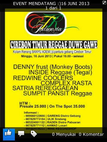 RT"<a href="/arybagussony/">.</a>: Event yg akan datang <a href="/Redwine_coolers/">Redwine coolers</a> B-) "