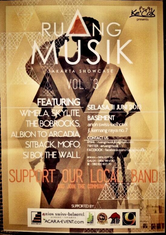 Meet_TheProject's tweet image. TONIGHT!! SiBoi bakal manggung di @ruangmusik VOL 3! WAJIB dateng ya bro! #supportourlocalband