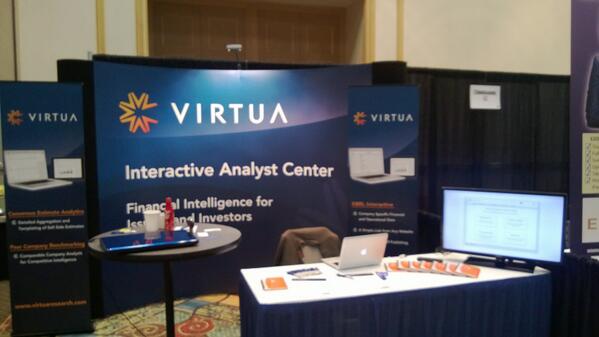 Our booth at #NIRI