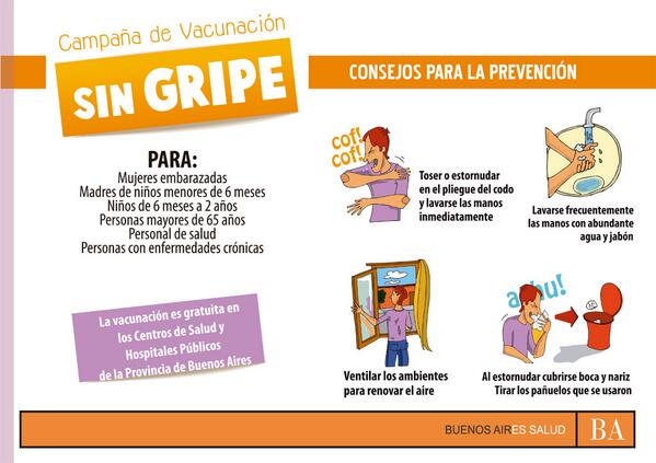#SinGripe. Compartimos algunos consejos para que tengas en cuenta <a href="/ACollia/">Dr. Alejandro Collia</a>