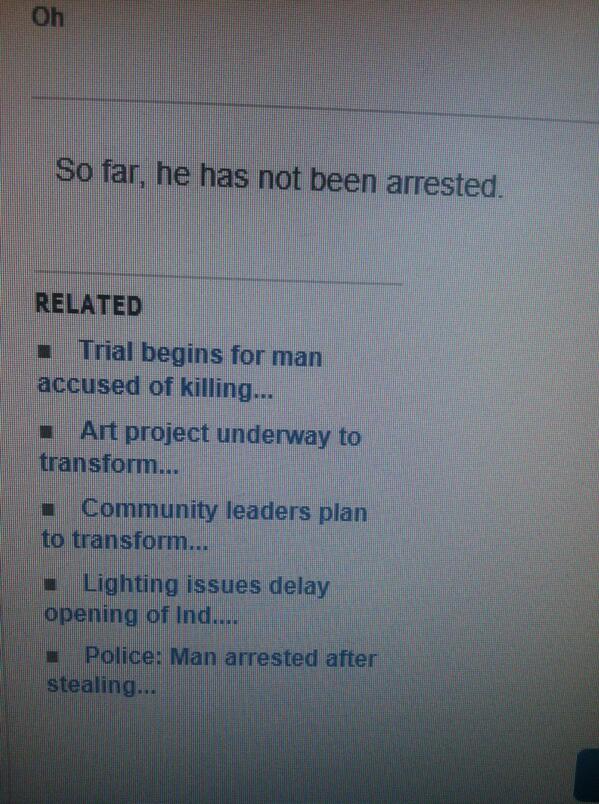 SMintonBridge64's tweet photo. 7 words on a page c'mon @WLKY enough with trying to get page views! http://t.co/ktuhmVgum2
