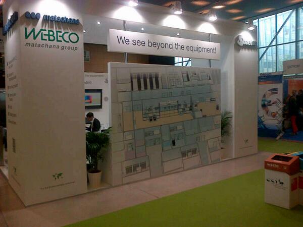 In our stand, in 30 minutes, we will start with "See beyond the equipment!". Just waiting for you! #FELASA2013