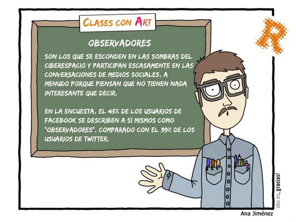 EnredeseSD's tweet photo. Martes! Hoy Art empieza sus clases sobre los diferentes tipos de usuarios que podemos encontrar en las Redes Sociales http://t.co/4pJGX00PcA