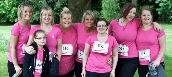 a BIG well done to the Rhino Runners for completing #raceforlife on Sunday! still counting up the donations!
