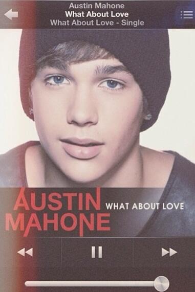 _not_Jasmine's tweet photo. no lie I think I've listened to #whataboutlove 1000 times. It's been on repeat for HOURS 👌😘😍😍 @AustinMahone http://t.co/AUhUrquzMg