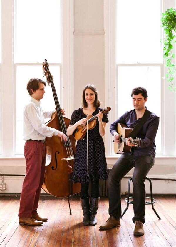 BookmillTweets's tweet image. Tonight! Brittany Haas, Jordan Tice, and Paul Kowert at 8pm. Join us!