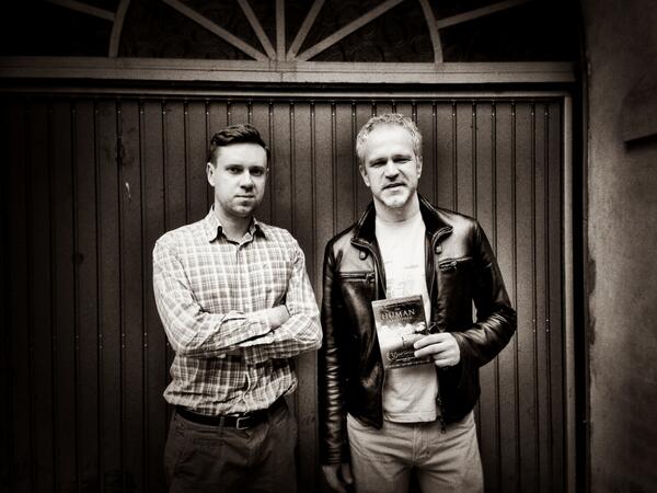 GrassrootsFilms's tweet photo. Maciej Syka and Polish actor Cezary Pazura supporting #TheHumanExperience. Thanks for the support! http://t.co/qvzDp2oPEy