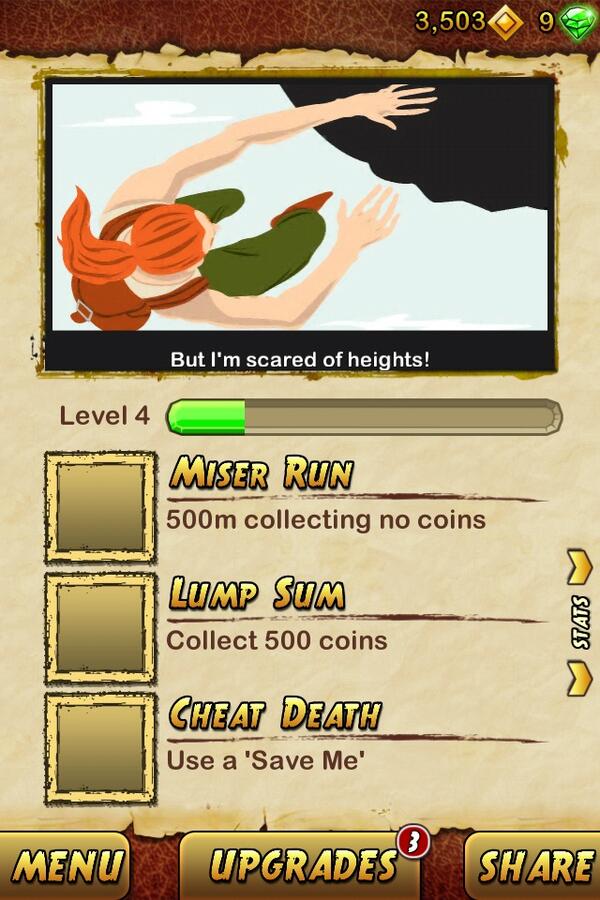 WwildChick's tweet photo. I got 6920 points while escaping from a Giant Demon Monkey. Beat that! http://t.co/tC39V4A0U9 http://t.co/m7JZAHM747