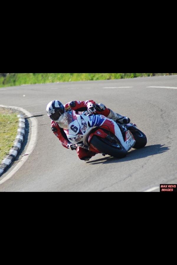 Micky D Senior TT race from the Creg