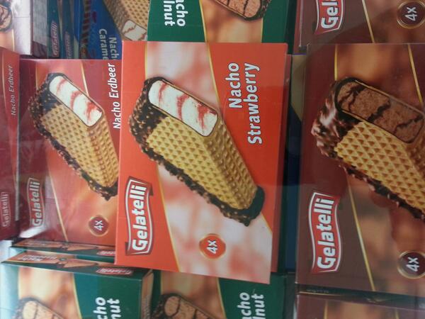 supernachete's tweet photo. Hasta helados con mi nombre http://t.co/9Et35PlFp3