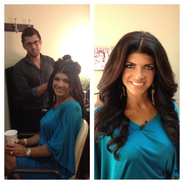 Got to meet and style <a href="/Teresa_Giudice/">Teresa Giudice</a> for Great Day Houston today! She was so nice! #rhonj