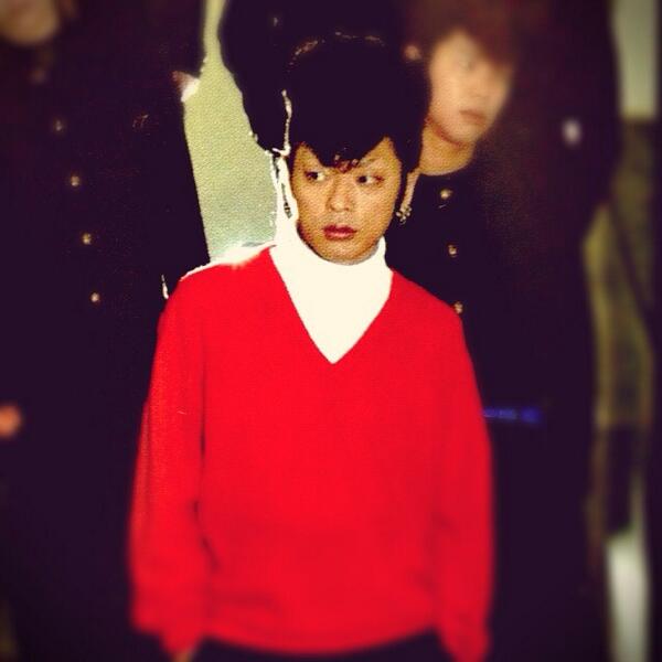 學園ツアーのパンフレットですね。中学の時の祐也先輩、功至先輩を意識