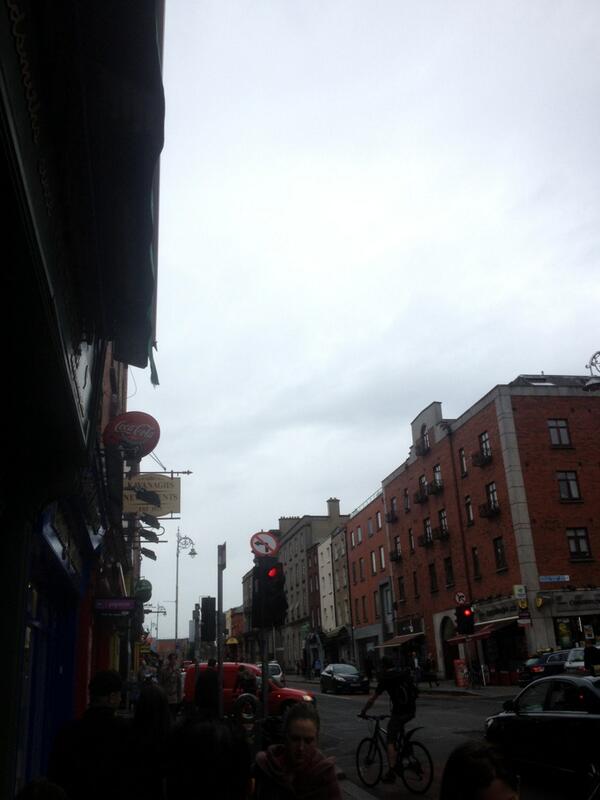 Someone turned on the drizzle tap in Dublin! How is the weather where you are?