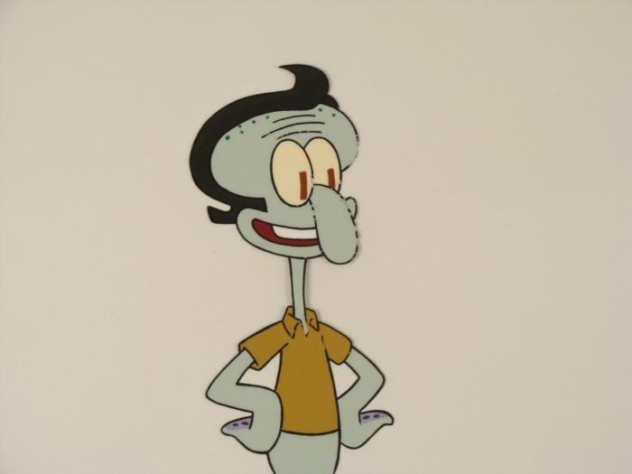 Картина сквидварда бодрый и бойкий