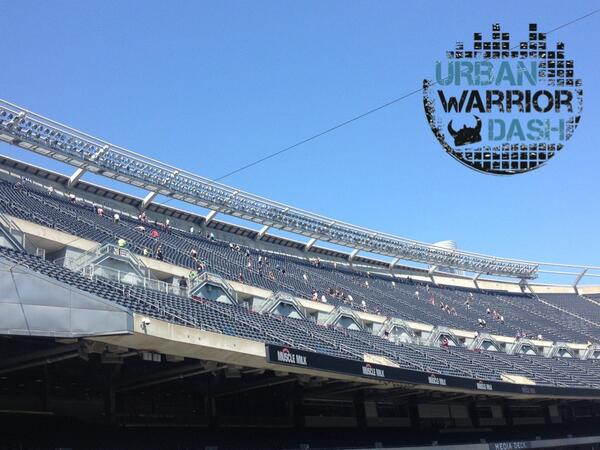 RunUrbanWD's tweet image. Those @SoldierField stairs... what a thing of beauty. #QuadKiller #UrbanWarriorDash