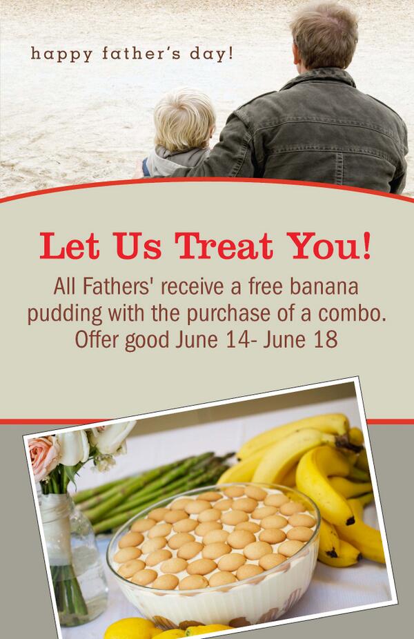 Stop in and See us for our Father's Day Special!