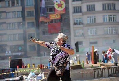 Imágenes de la revuelta de Estambul