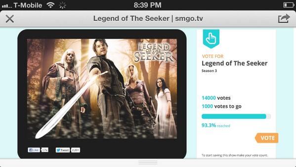 Seeker fans! Lookit!!