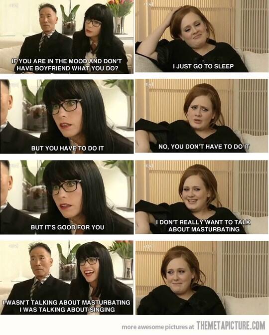 19_adele21's tweet image. Oh adele😂 #adele