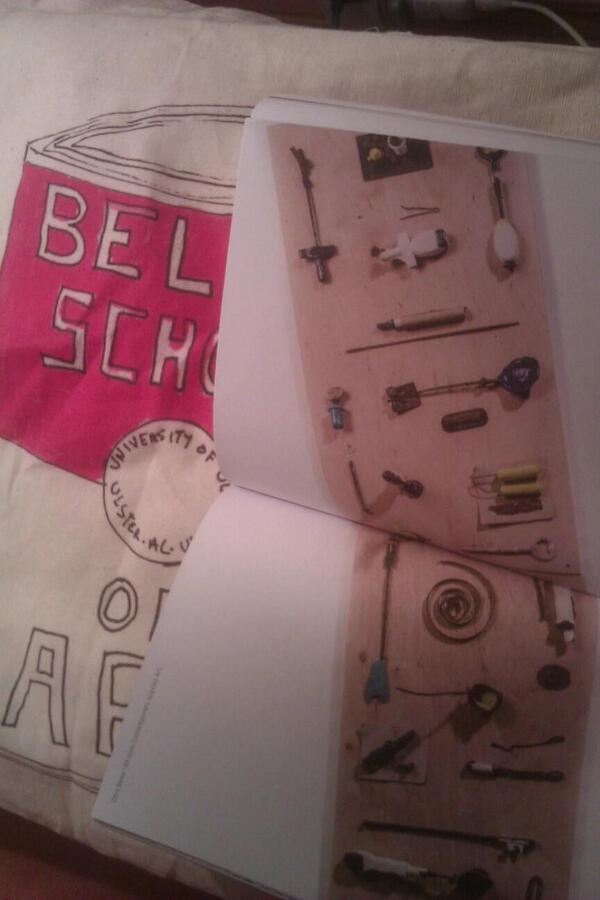 Go to the degree show and get souvenir bag&amp;catalogue for £1 - an image of my work made the cut!