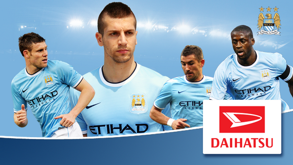 DAIHATSU PARTNERSHIP: Manchester City has today announced a new partnership with Daihatsu: manc.it/10bcQPf