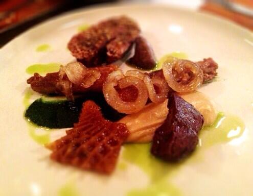 Lardo, tripe, blood, tail &amp; heart