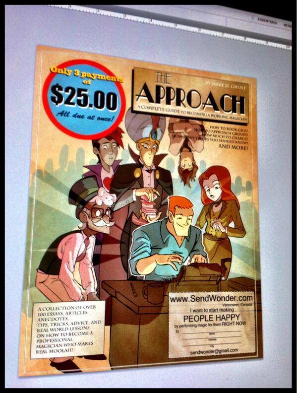 themagicnetwork's tweet image. Very amazing. RT @Jamie_D_Grant: Got some amazing work done (by the legendary Sean Covernton) on the cover tonight...