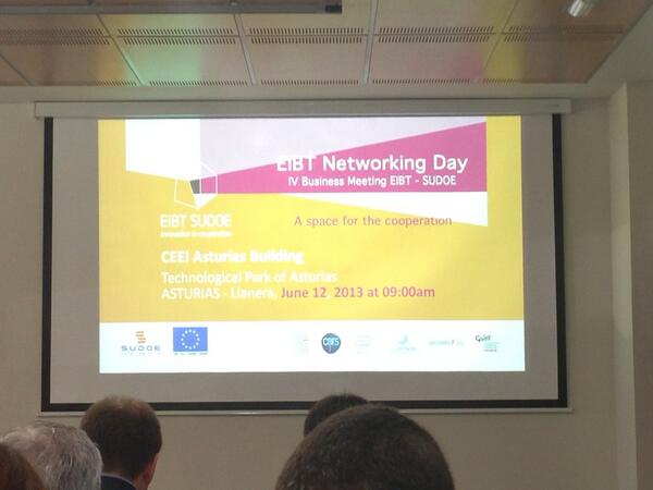 thingtrack's tweet image. En el @ceeiasturias  para el evento EIBT Networking Day #arrancando #eibt #elevatorpitch