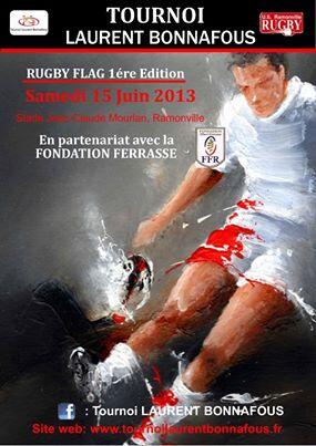 Hohildeputa's tweet image. @chcalifano Bonjour Cali! un RT stp pour le 1er tournoi #LaurentBonnafous de #rugby flag à Ramonville #FondFerrasse
