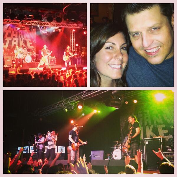 ginamorra's tweet photo. @LessThanJake was so awesome. Relived the best yrs of my life-Being 16 &amp;crowd surfing my trbles away <3 Gina frm Li http://t.co/qvi7NEmZAB