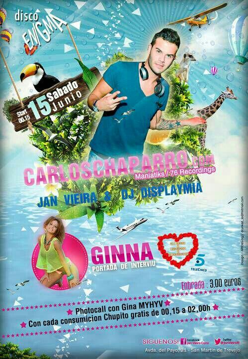 ExtreGroove's tweet photo. Sábado 15 de Junio en Disco Enigma @CarlosChaparro_  @JanVieira11 http://t.co/Av5C4hxyeh