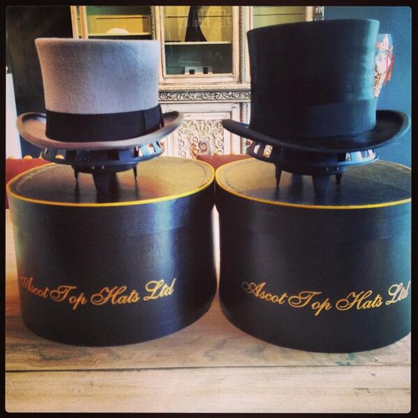 JSBespoke's tweet photo. Come and get your #Ascot #tophat from the shop! http://t.co/xorxP7pAna