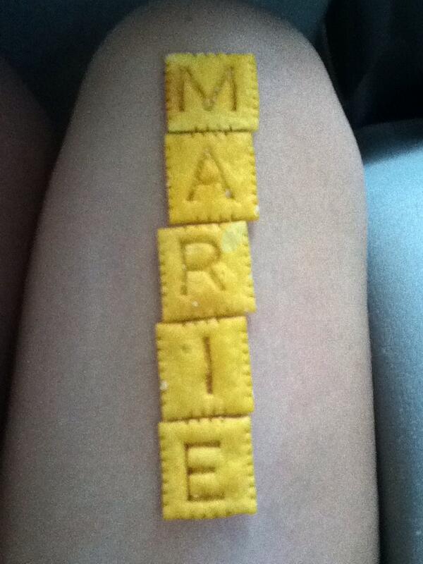mweidmayer's tweet image. Cheese it's on the way to state #trackstate #letters #Marie