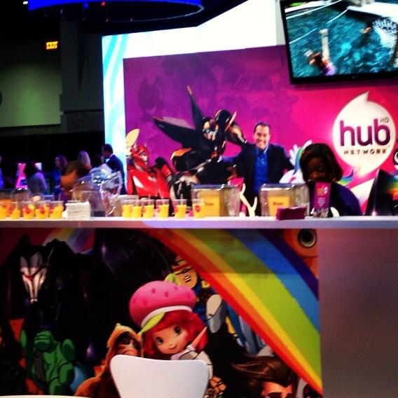 wbd's tweet photo. @HubTVNetwork offers #Cable13 visitors a sweet treat! #Yum http://t.co/FGfaoIhngn